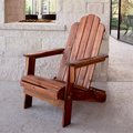 Walker Edison Furniture Walker Edison Furniture OWACBR Acacia Adirondack Chair in Brown OWACBR